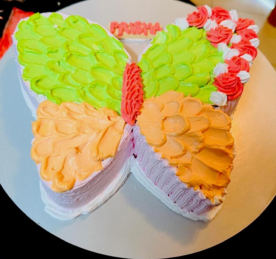 Butterfly Garden Cake - Celebration Cakes from Ozee's Bakery Bangalore