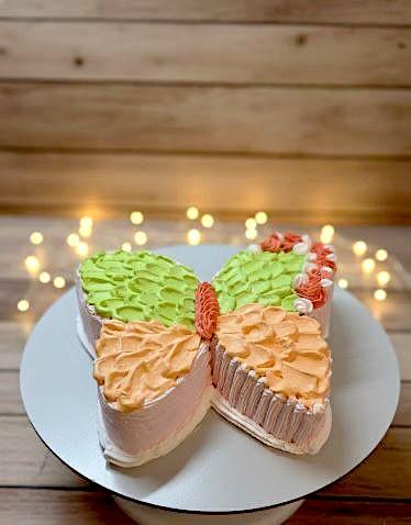Butterfly Garden Cake - Celebration Cakes view 2