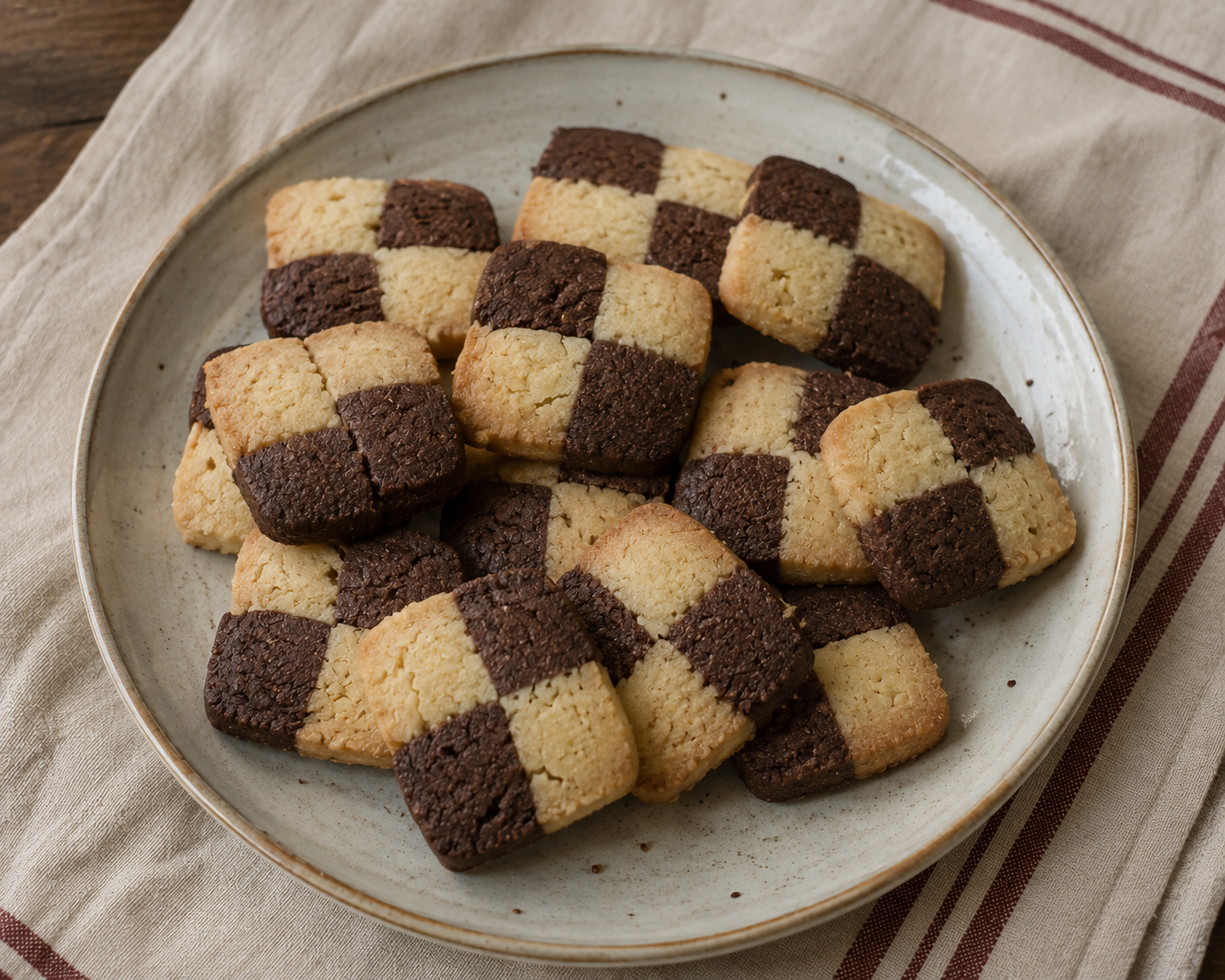 Checker Charm - Cookies from Ozee's Bakery Bangalore