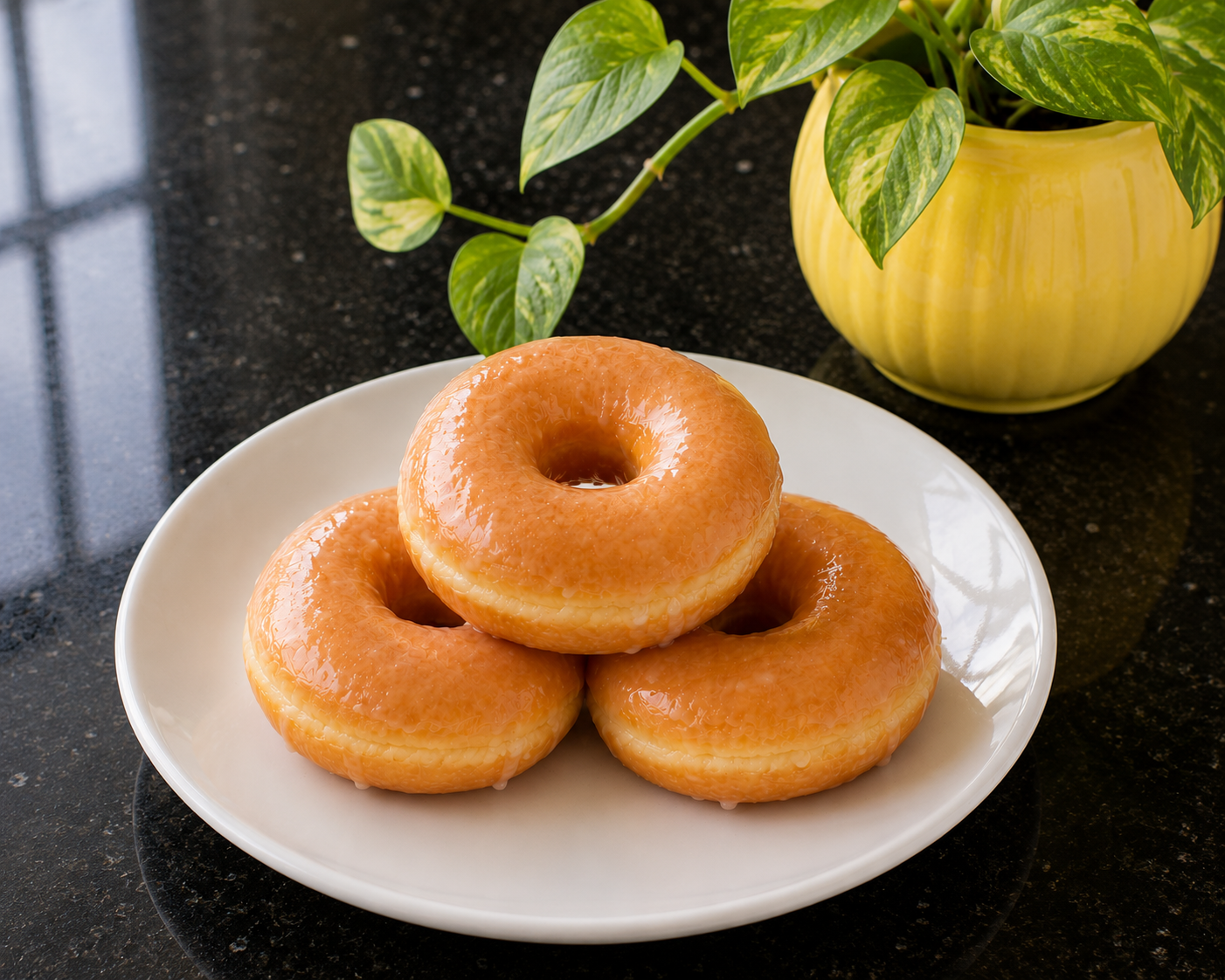Classic Glazed Donut - Donuts from Ozee's Bakery Bangalore