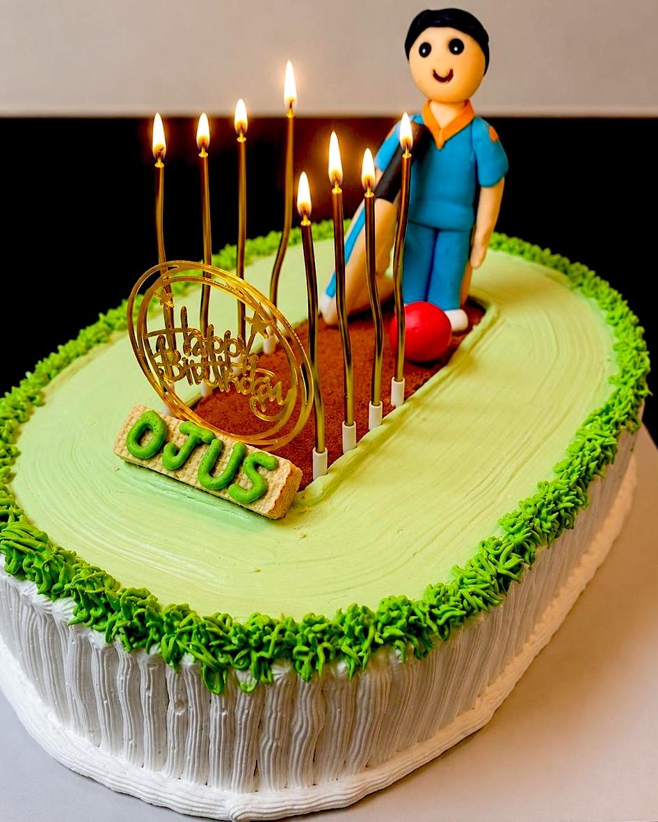 Cricket Player Cake - Celebration Cakes view 2