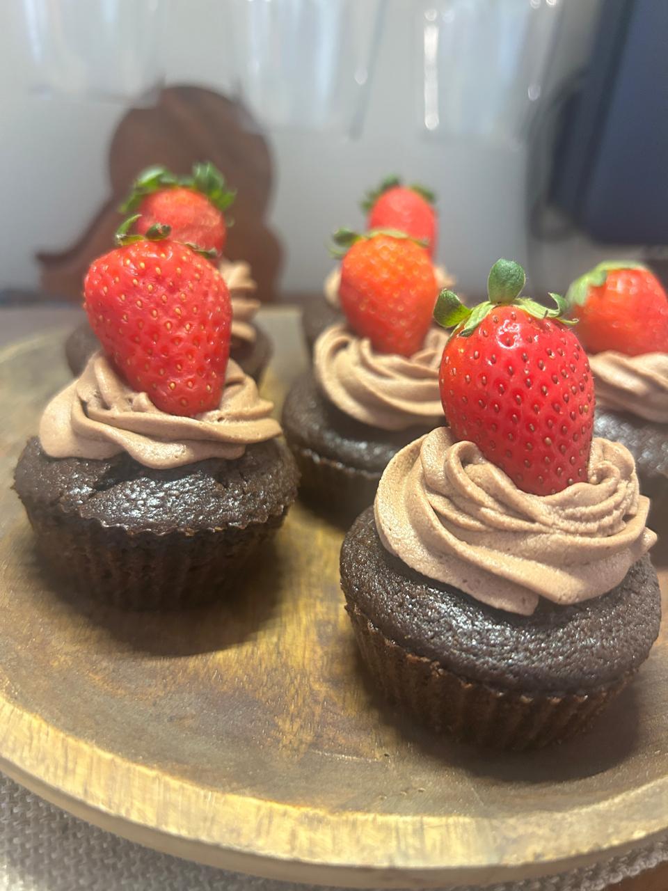 Blue Velvet Creamy Yogurt Showcase - Ozee's Bakery Bangalore